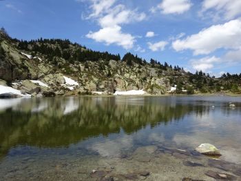 Ende Mai gab es noch einzelne Schneefelder